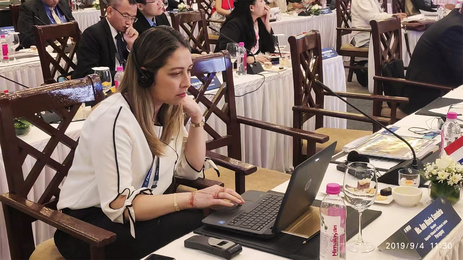 Language Distribution system-UNCCD COP14, New Delhi, India(图3)